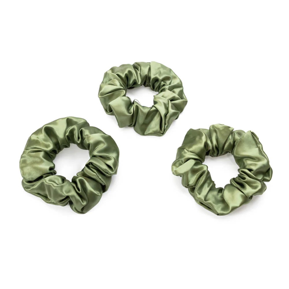 Blissy Scrunchies - Olive - Image 4