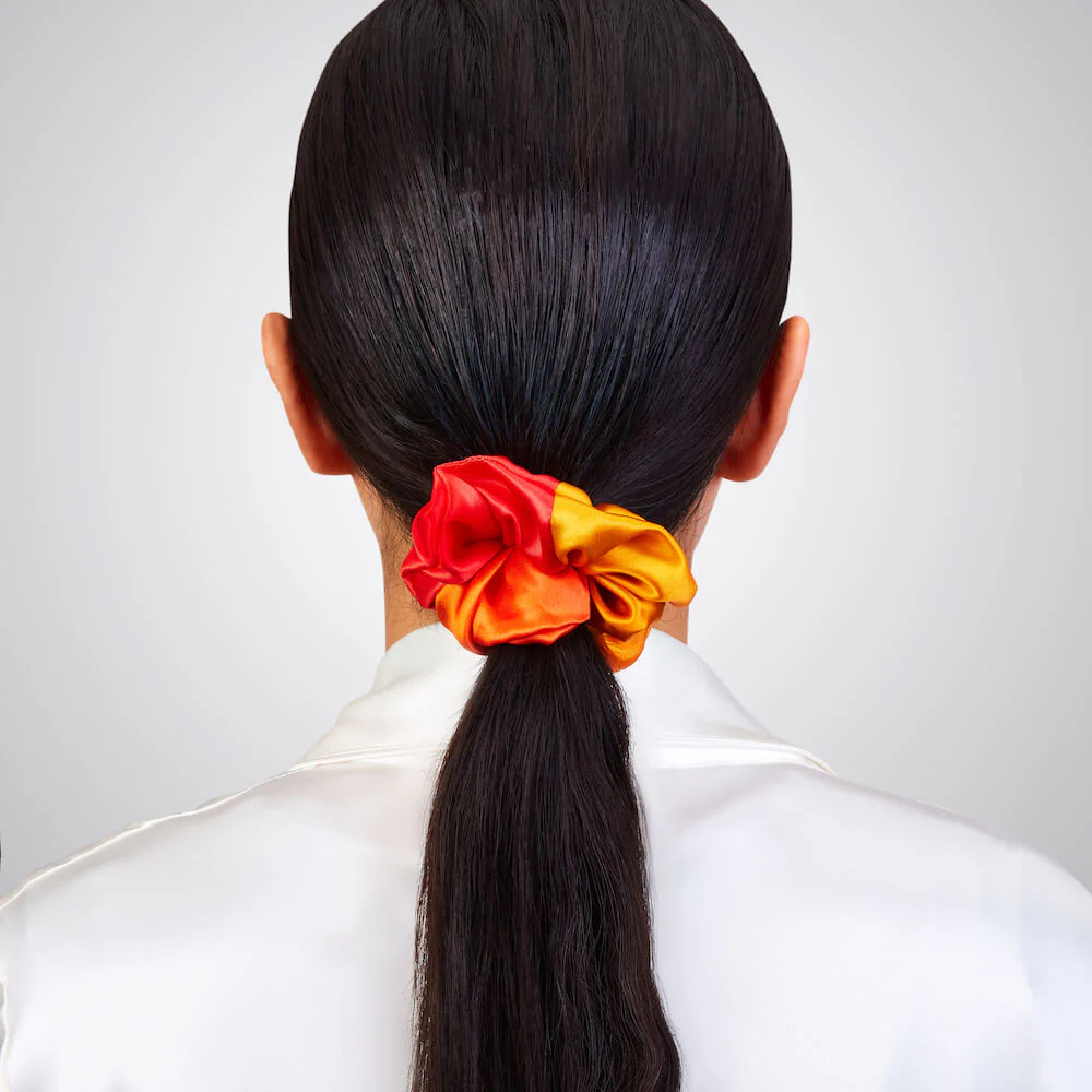 Blissy Scrunchies - Orange Ombre - Image 10