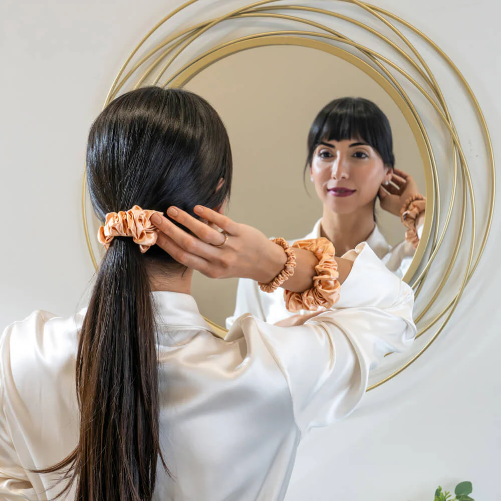 Blissy Scrunchies - Peach - Image 13