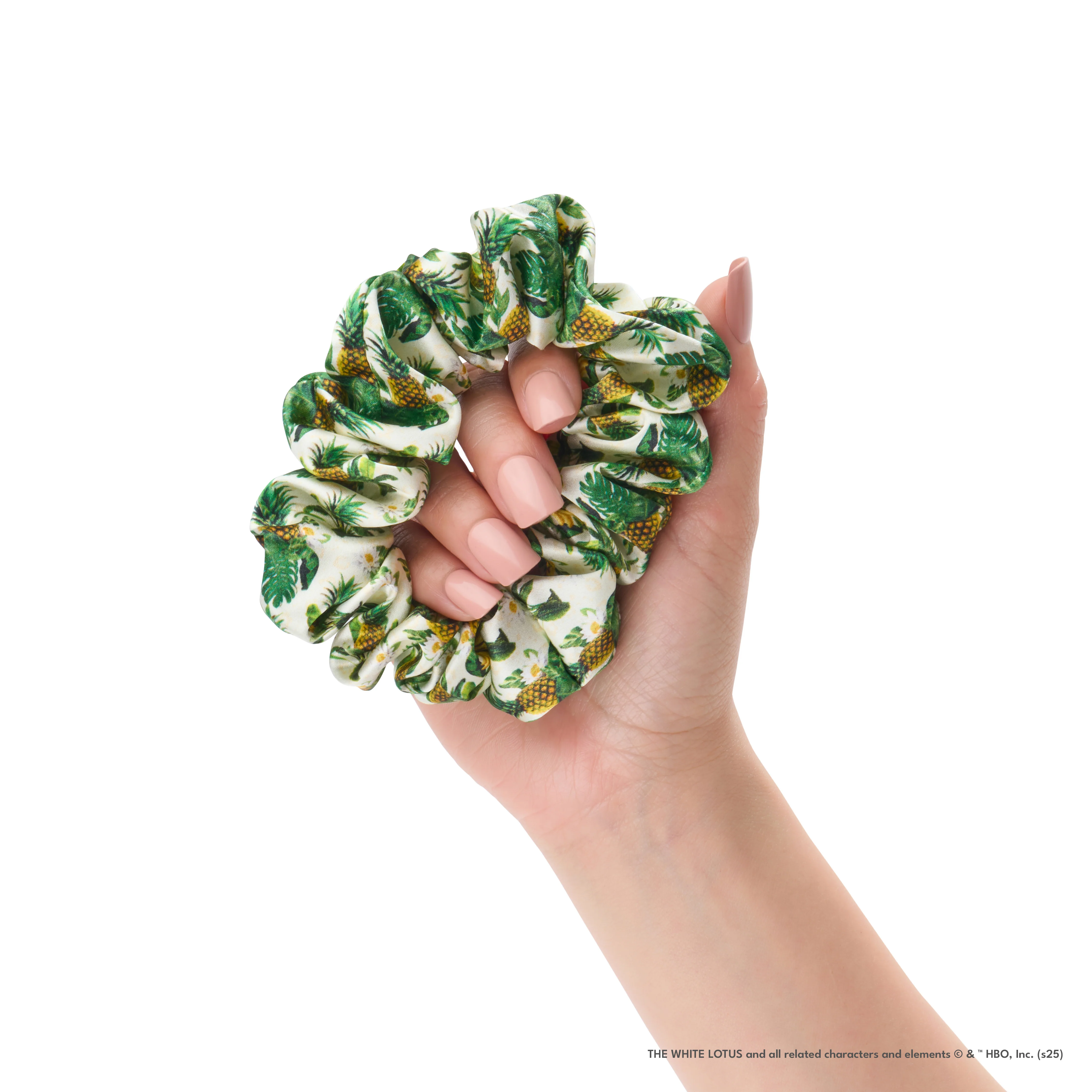Blissy Scrunchies - White Lotus - Pineapple - Image 5