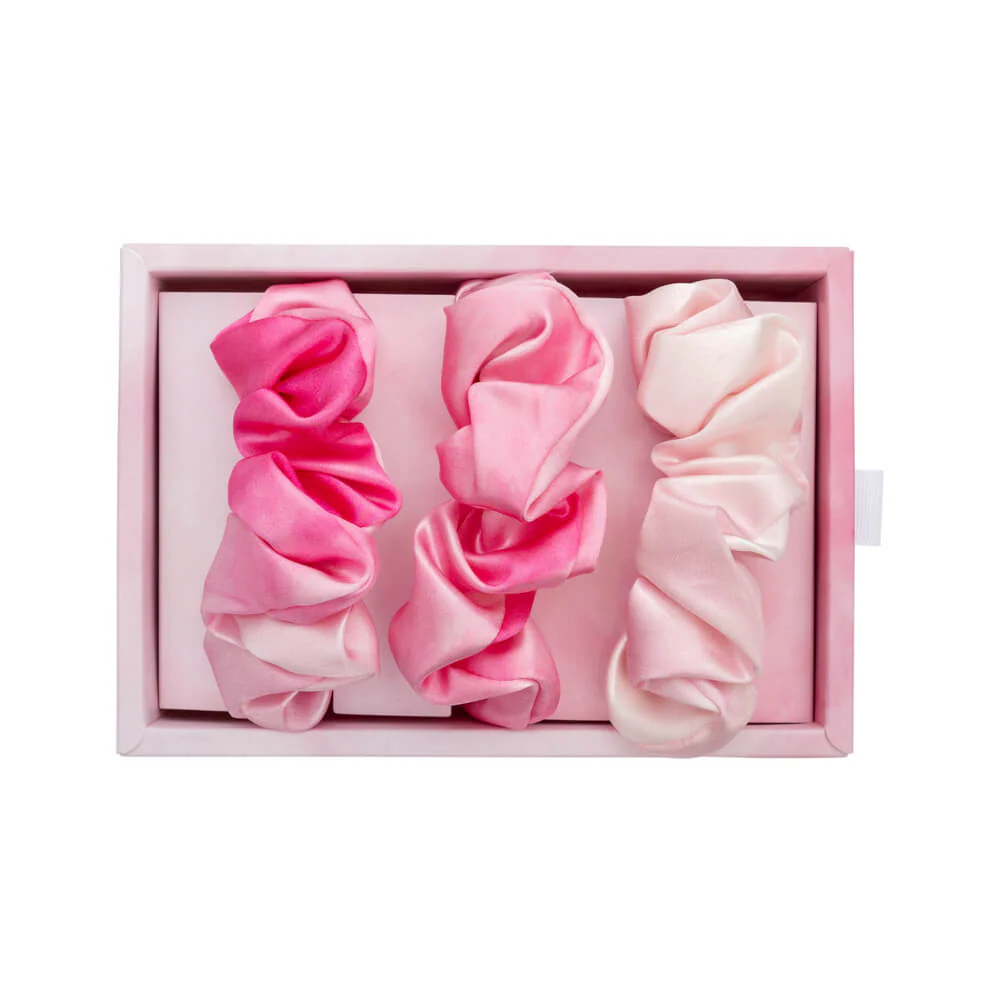 Blissy Scrunchies - Pink Tie-Dye - Image 4