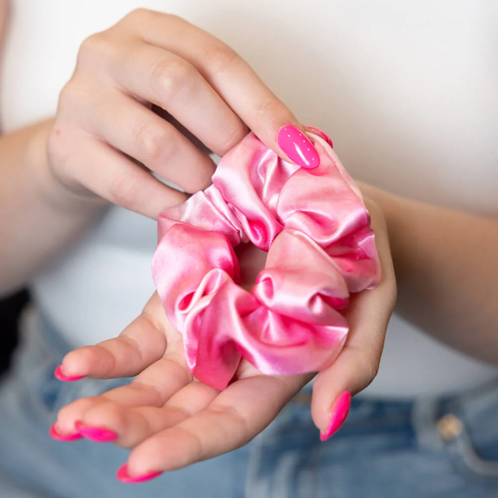 Blissy Scrunchies - Pink Tie-Dye - Image 7