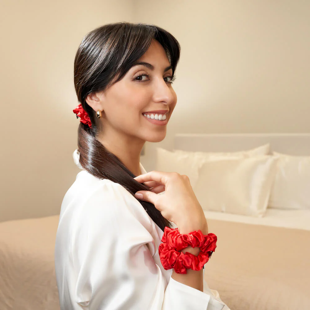 Blissy Scrunchies - Red - Image 2