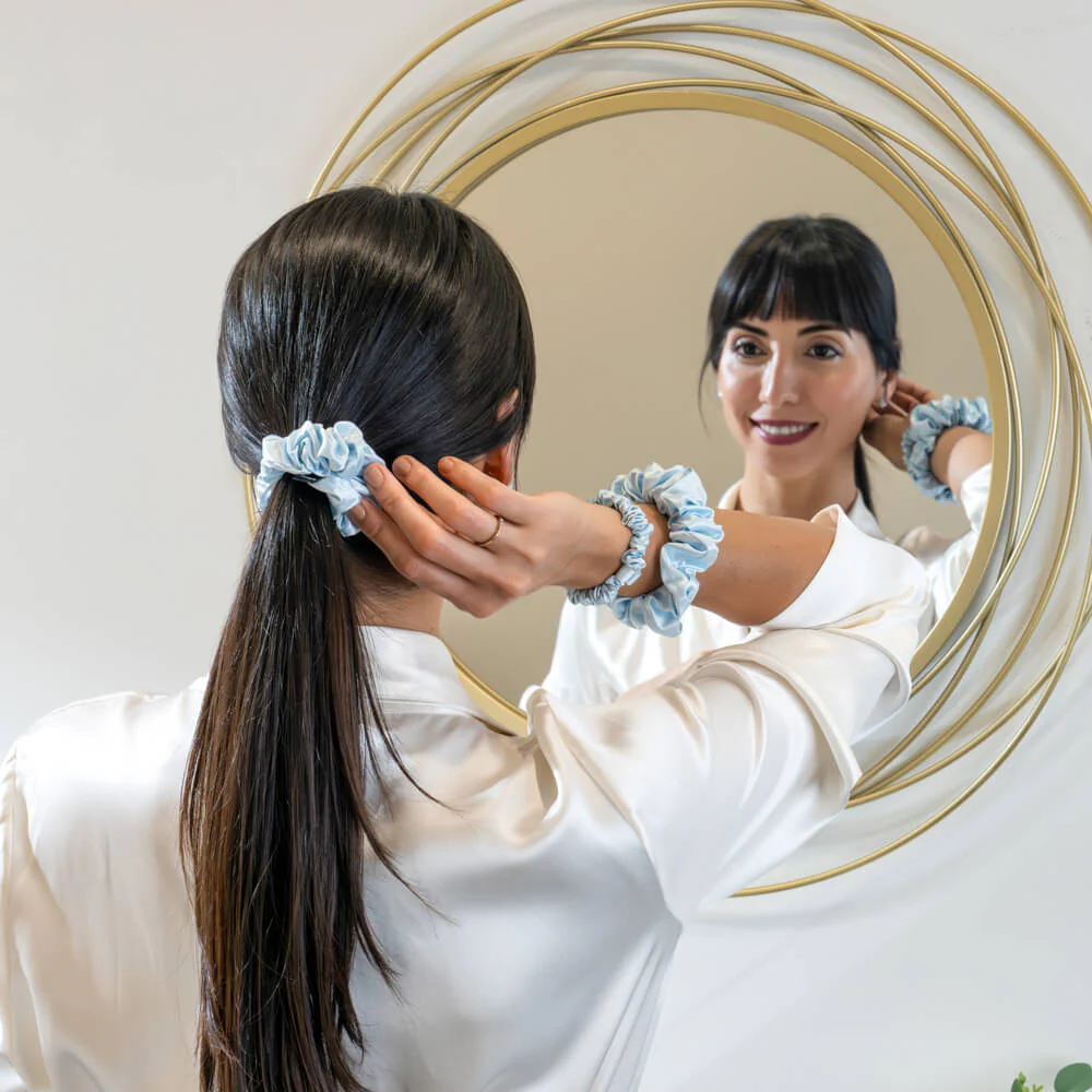 Blissy Scrunchies - Sky Blue - Image 12