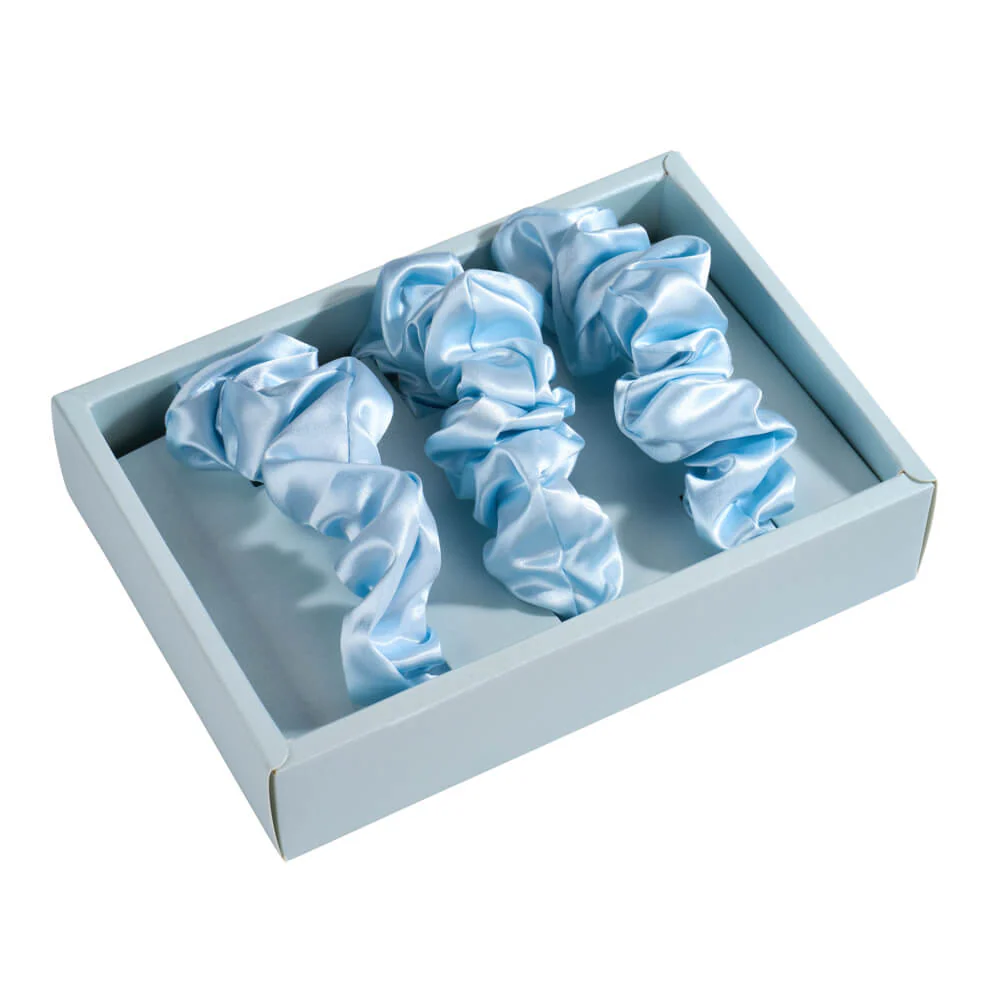 Blissy Scrunchies - Sky Blue - Image 4