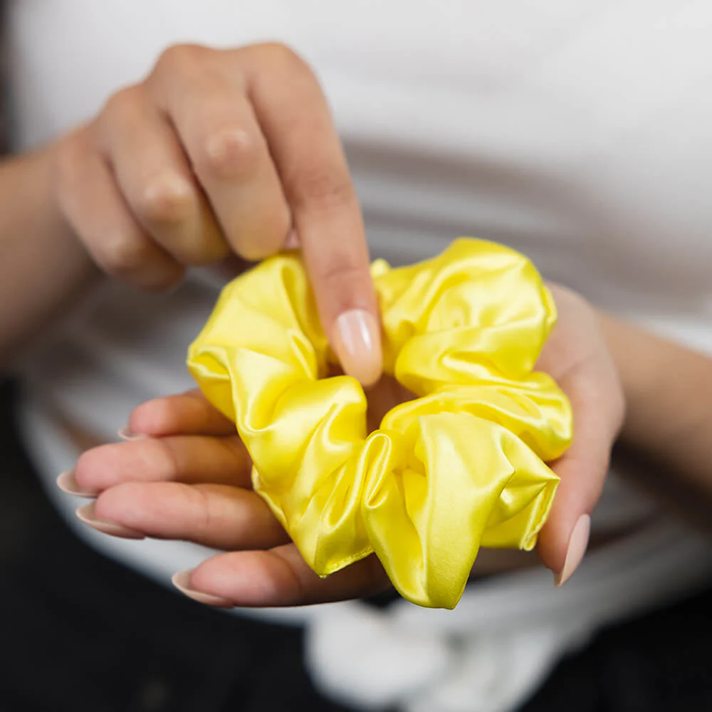 Blissy Scrunchies - Sunshine Yellow - Image 2