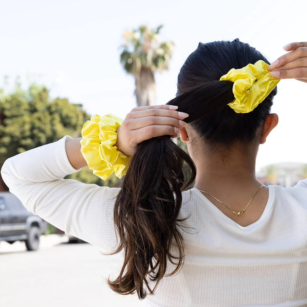 Blissy Scrunchies - Sunshine Yellow - Image 8