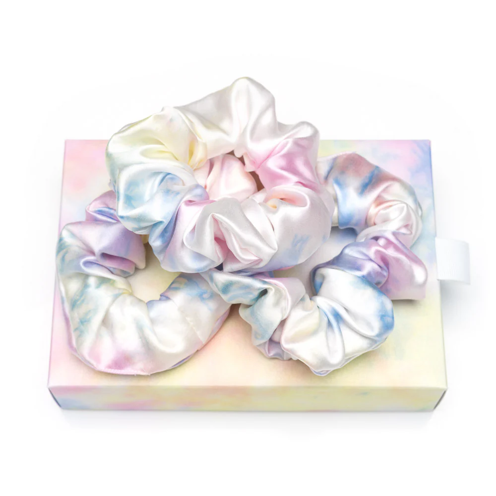 Blissy Scrunchies - Yellow Tie-Dye - Image 6