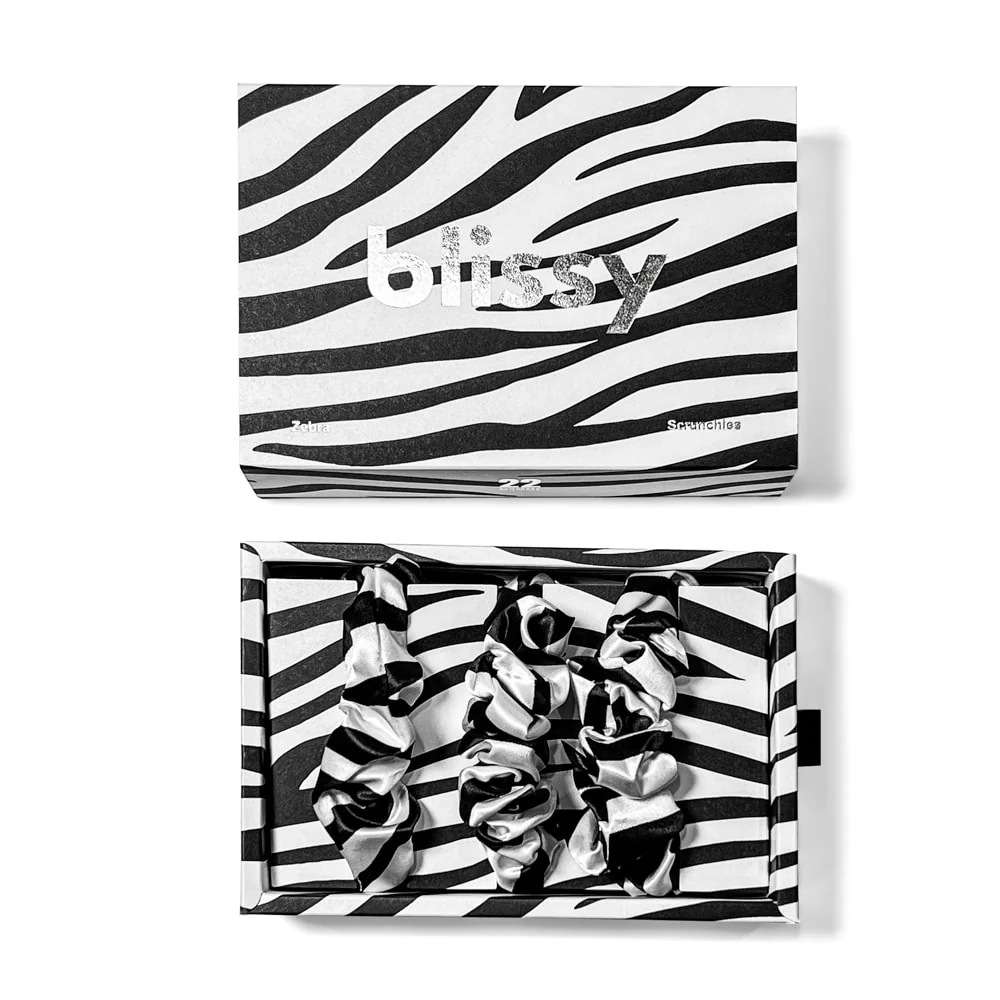 Blissy Scrunchies - Zebra - Image 6