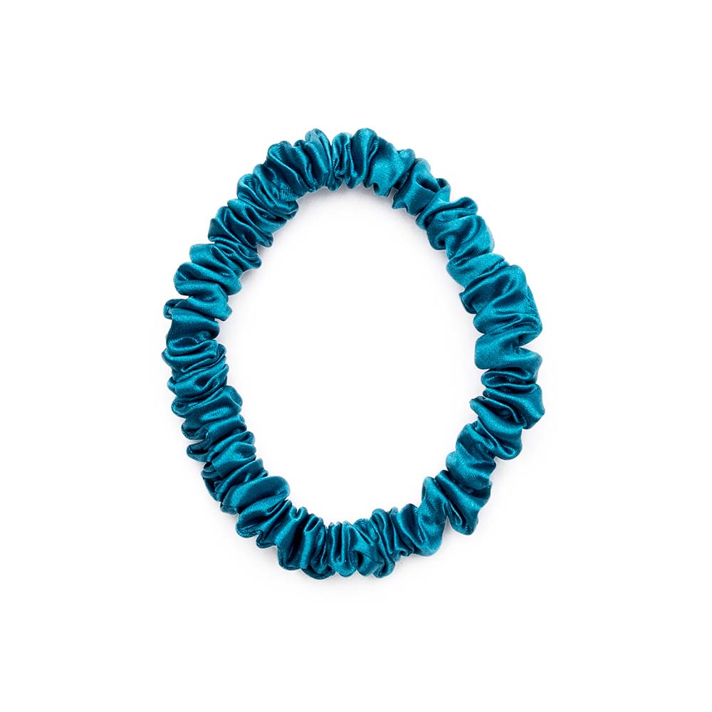 Blissy Skinny Scrunchies - Aqua - Image 6