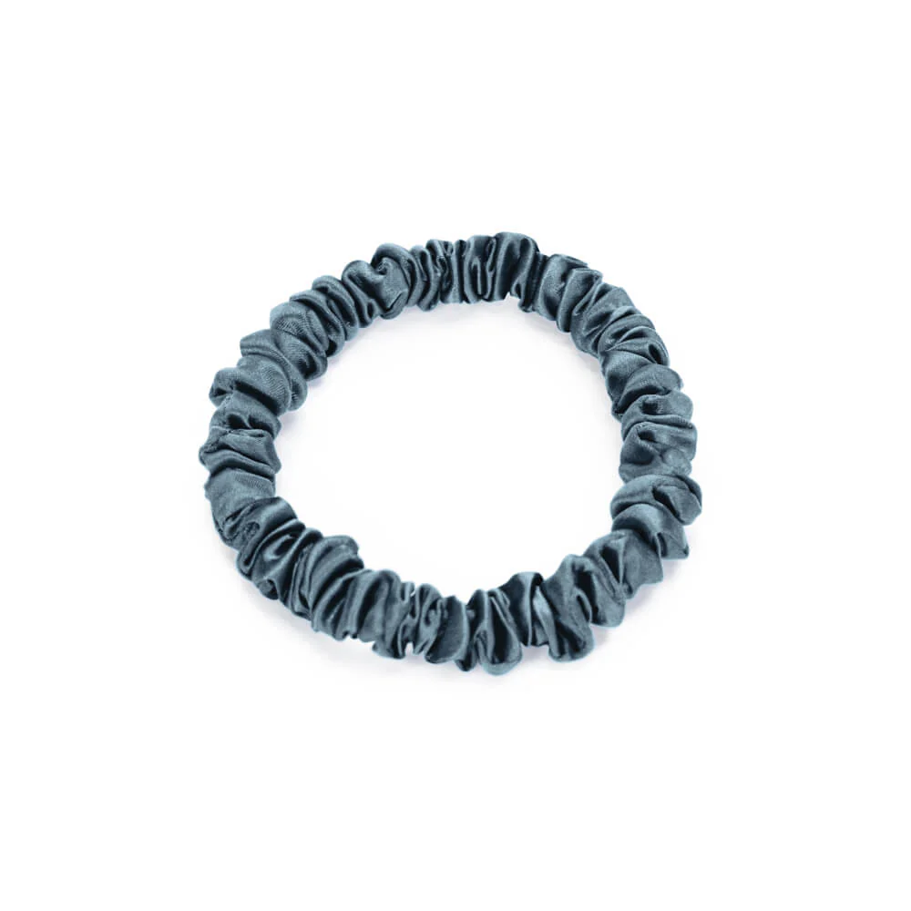 Blissy Skinny Scrunchies - Ash Blue - Image 5