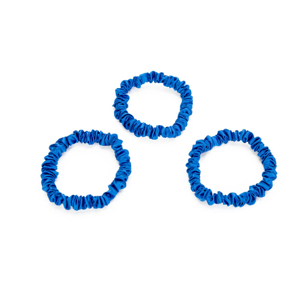 Blissy Skinny Scrunchies - Azure - Image 4
