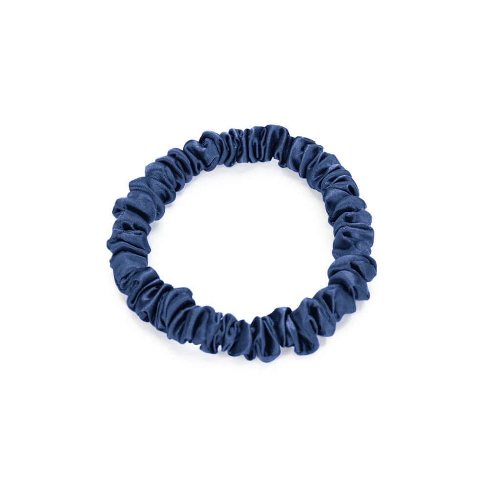 Blissy Skinny Scrunchies - Blue - Image 5