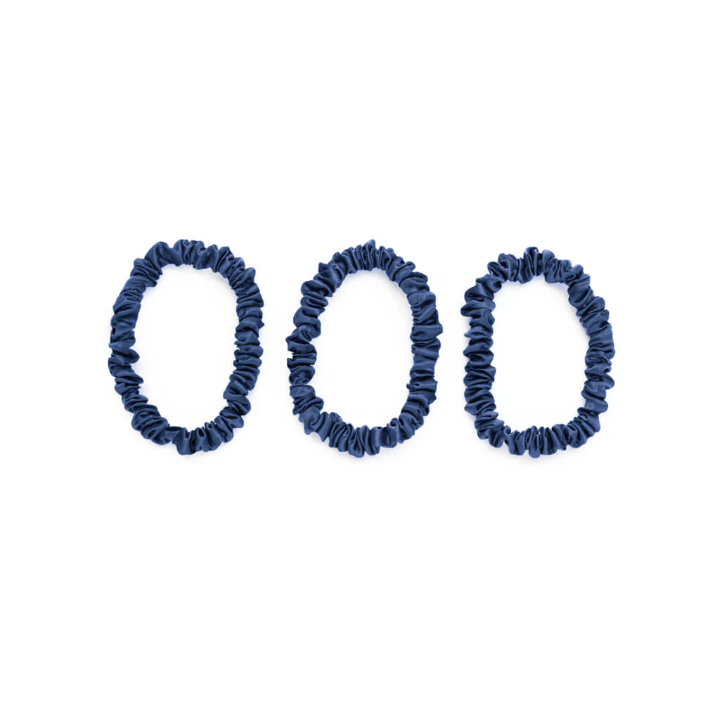 Blissy Skinny Scrunchies - Blue - Image 6
