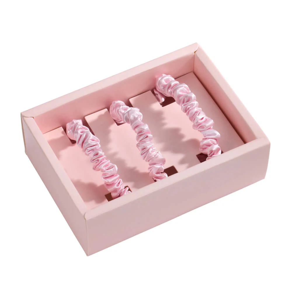 Blissy Skinny Scrunchies - Blush - Image 6