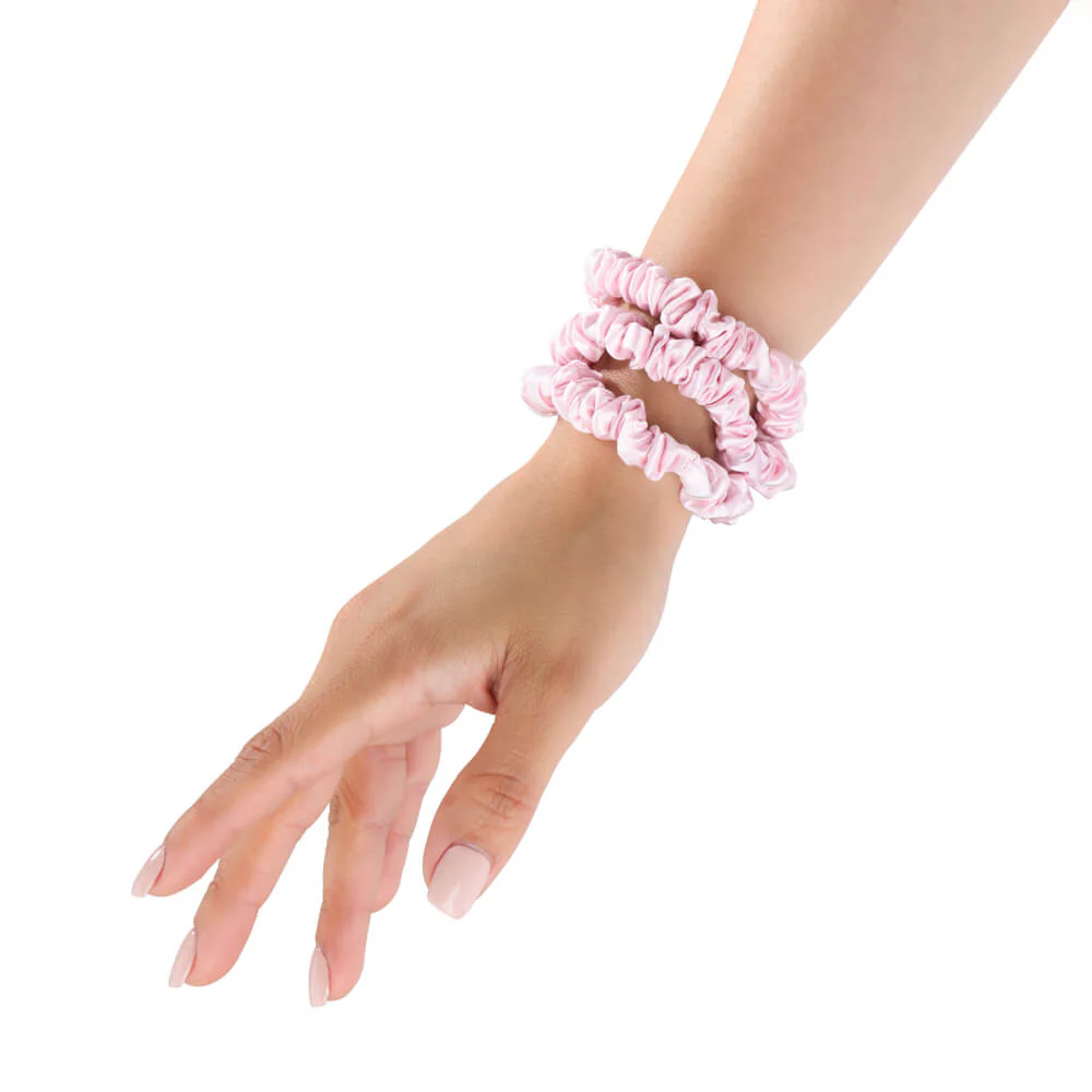 Blissy Skinny Scrunchies - Blush - Image 7