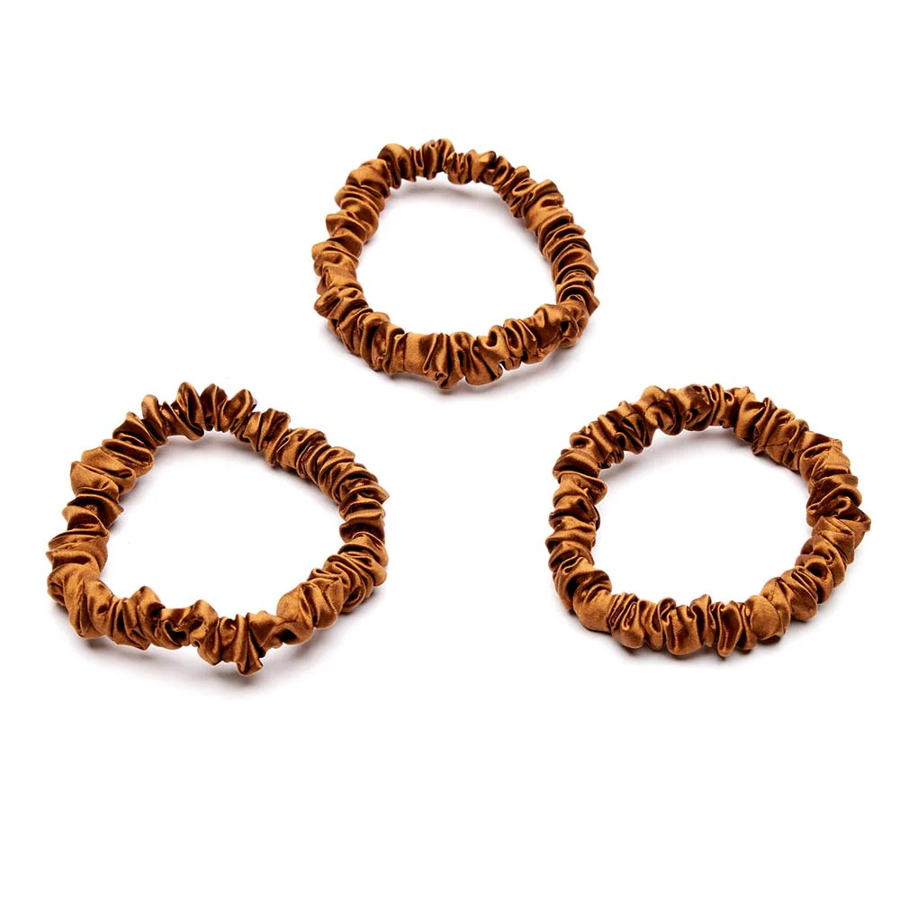 Blissy Skinny Scrunchies - Bronze - Image 3