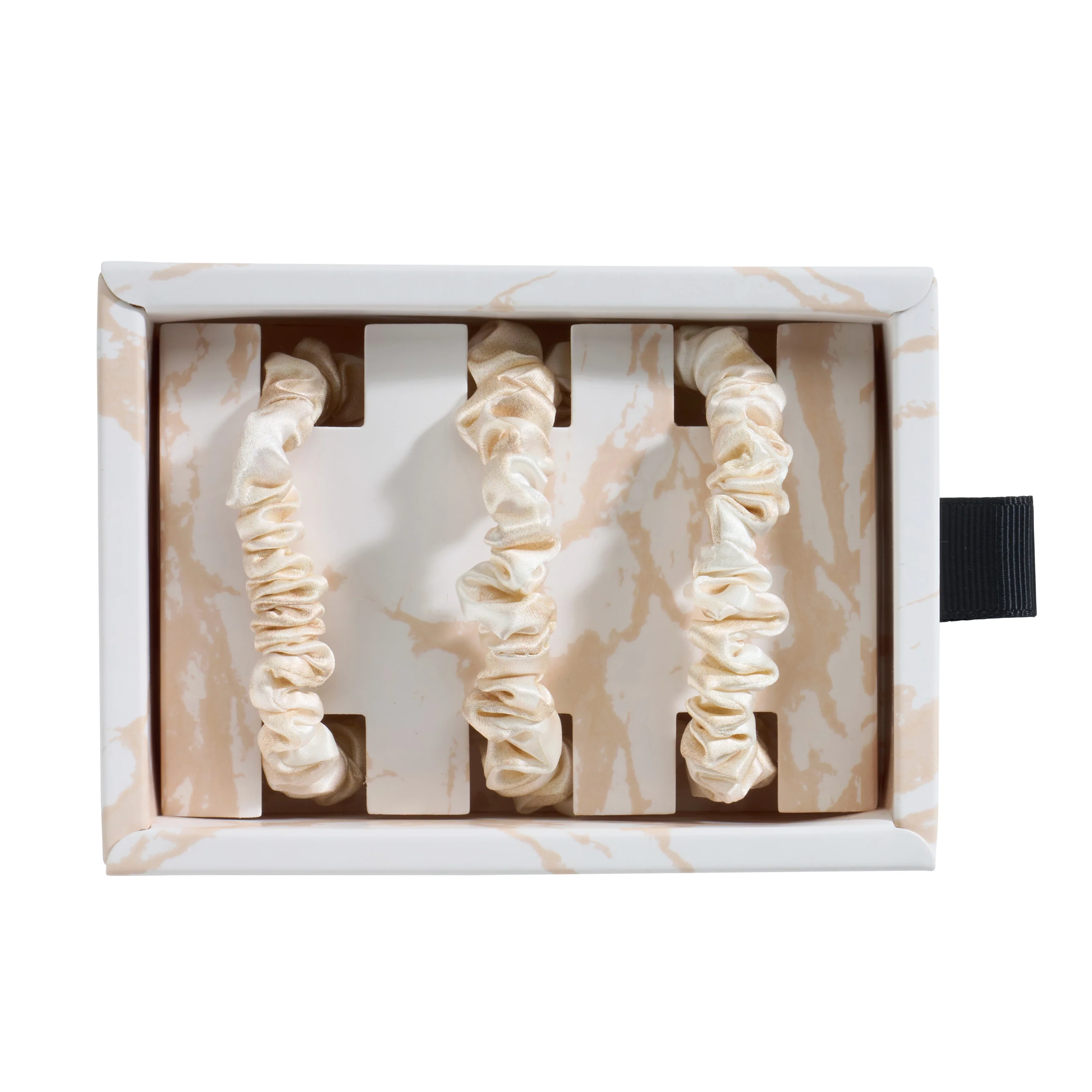 Blissy Skinny Scrunchies - Champagne Marble - Image 5