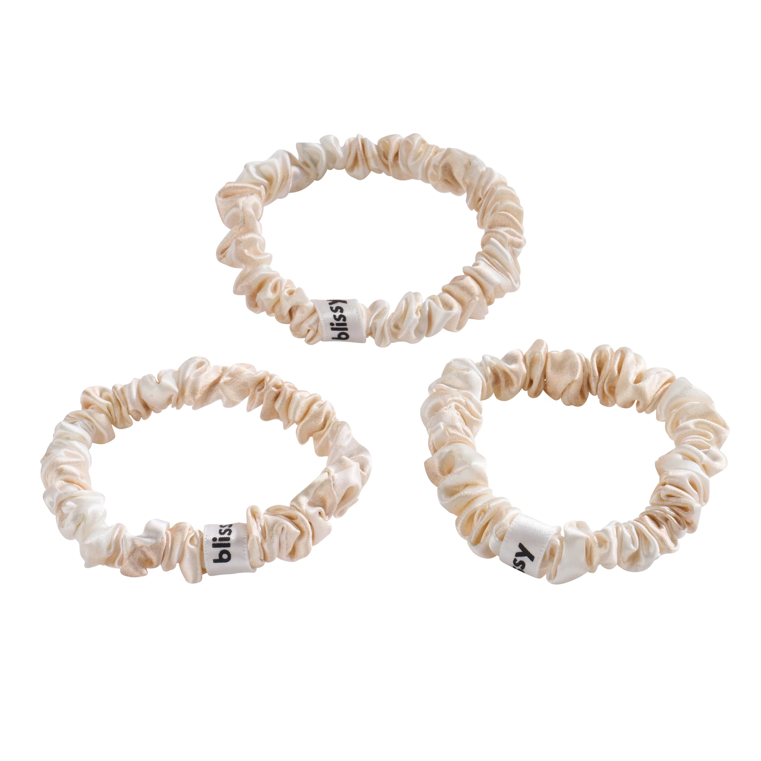 Blissy Skinny Scrunchies - Champagne Marble - Image 7