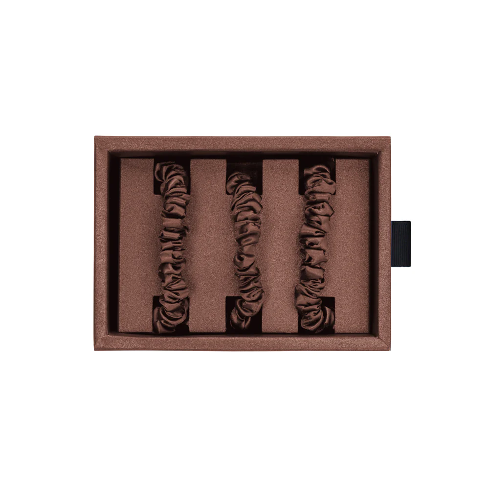 Blissy Skinny Scrunchies - Chocolate - Image 2