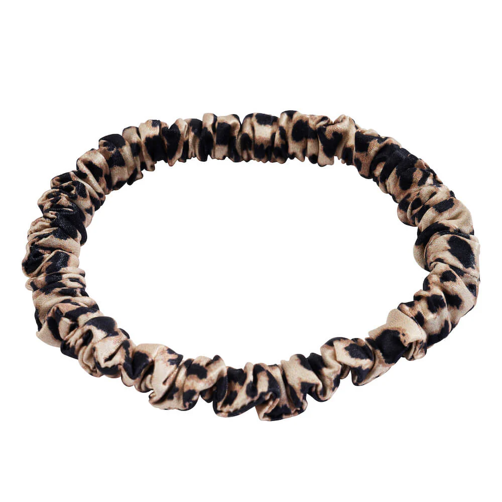 Blissy Skinny Scrunchies - Leopard - Image 5