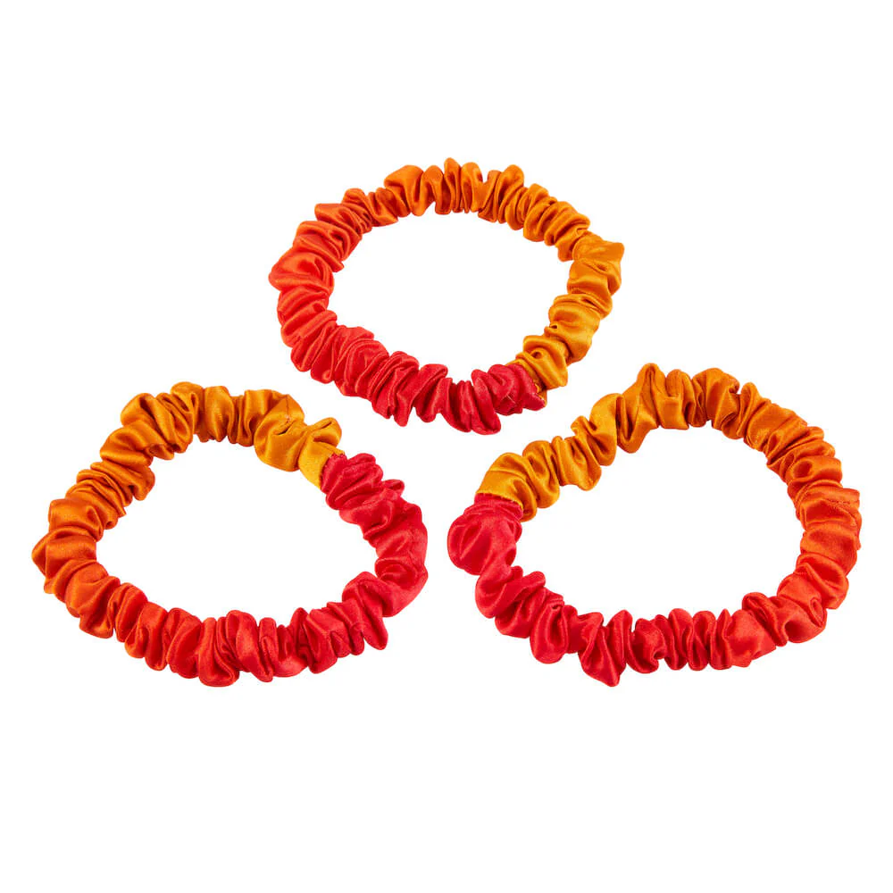 Blissy Skinny Scrunchies - Orange Ombre - Image 5