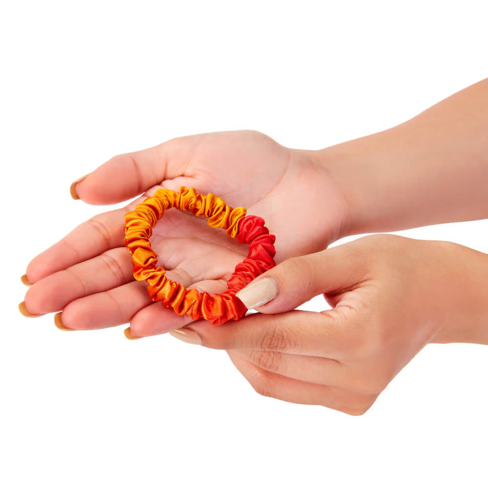 Blissy Skinny Scrunchies - Orange Ombre - Image 6