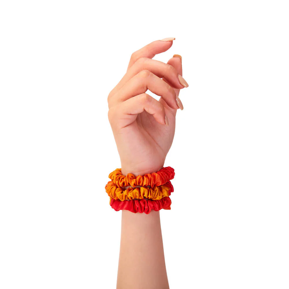 Blissy Skinny Scrunchies - Orange Ombre - Image 7