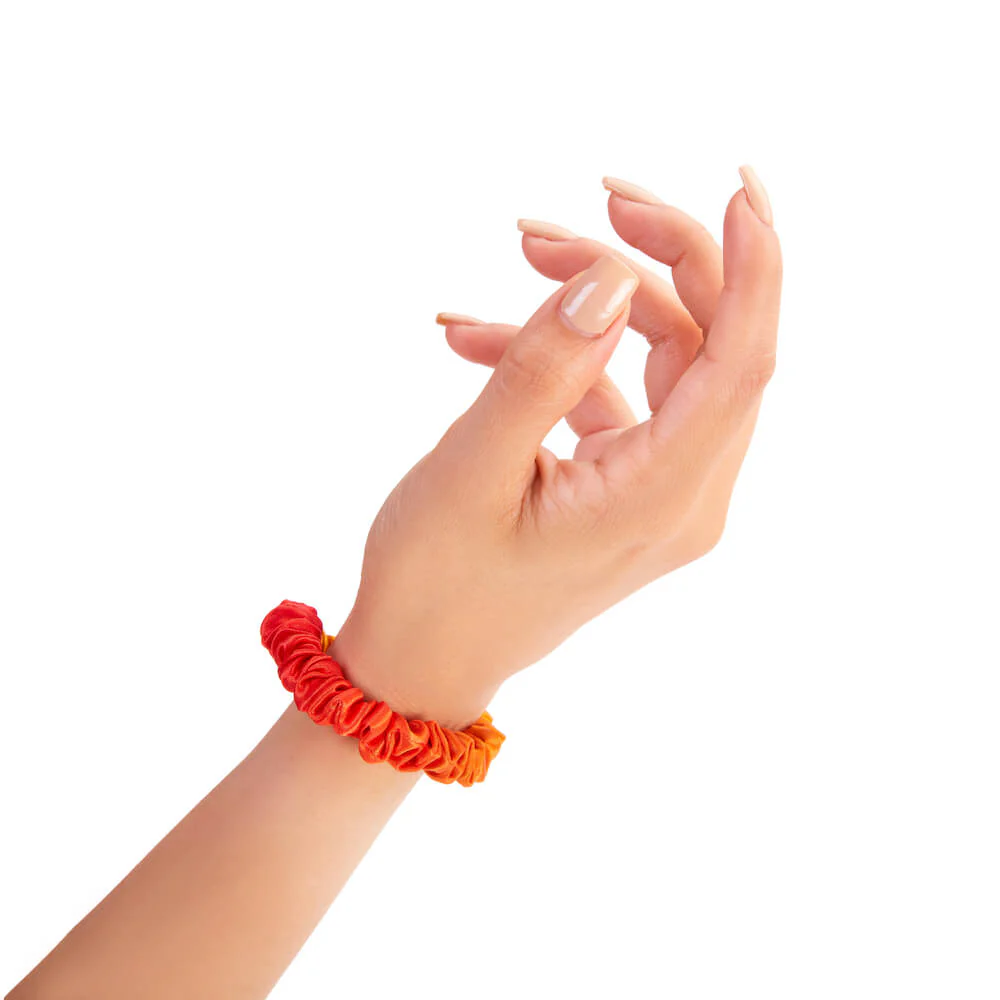 Blissy Skinny Scrunchies - Orange Ombre - Image 9