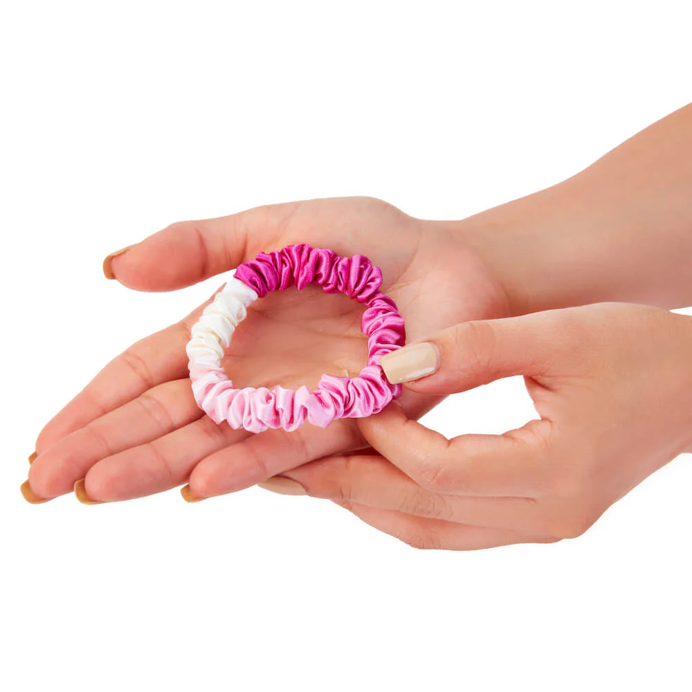 Blissy Skinny Scrunchies - Pink Ombre - Image 6