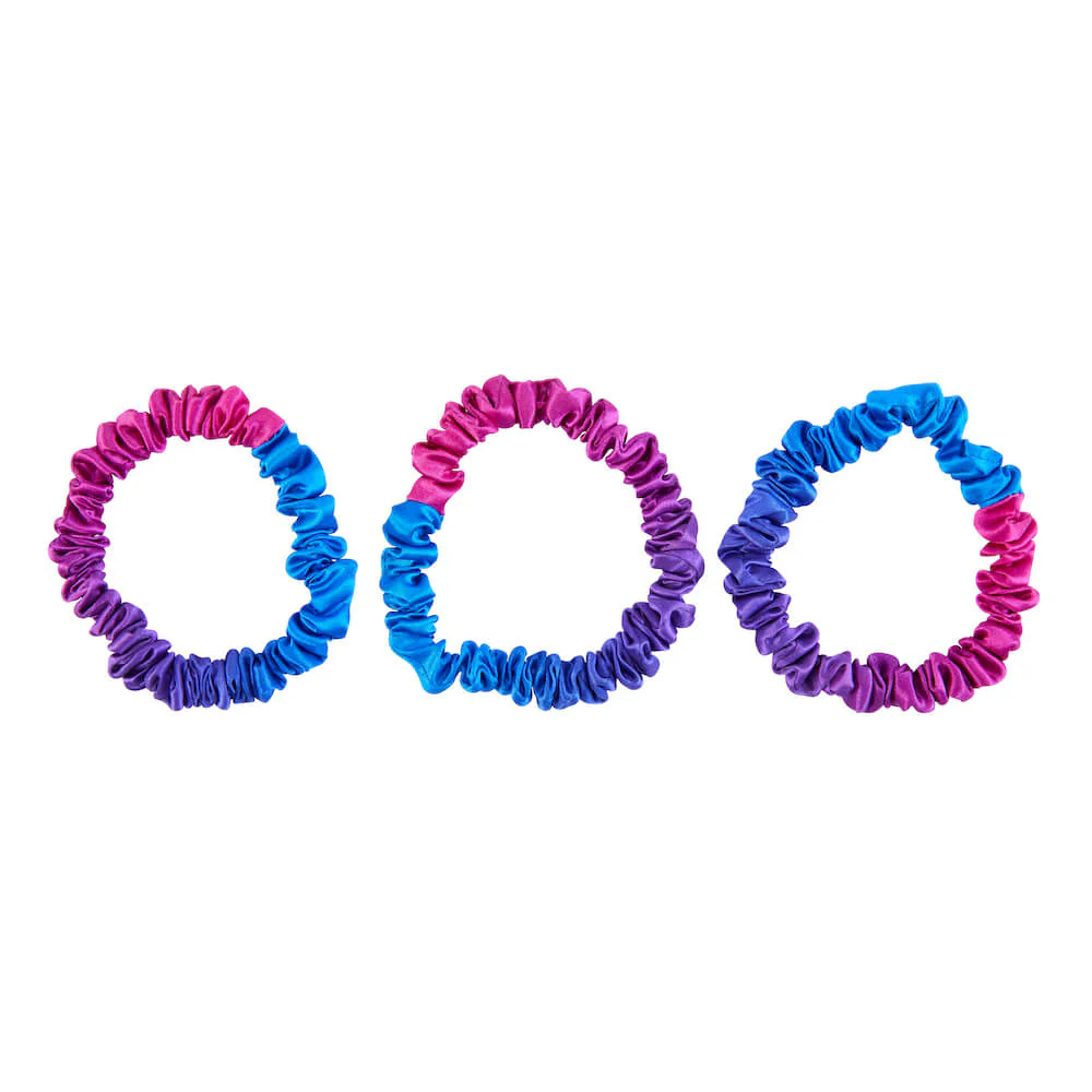 Blissy Skinny Scrunchies - Purple Ombre - Image 3