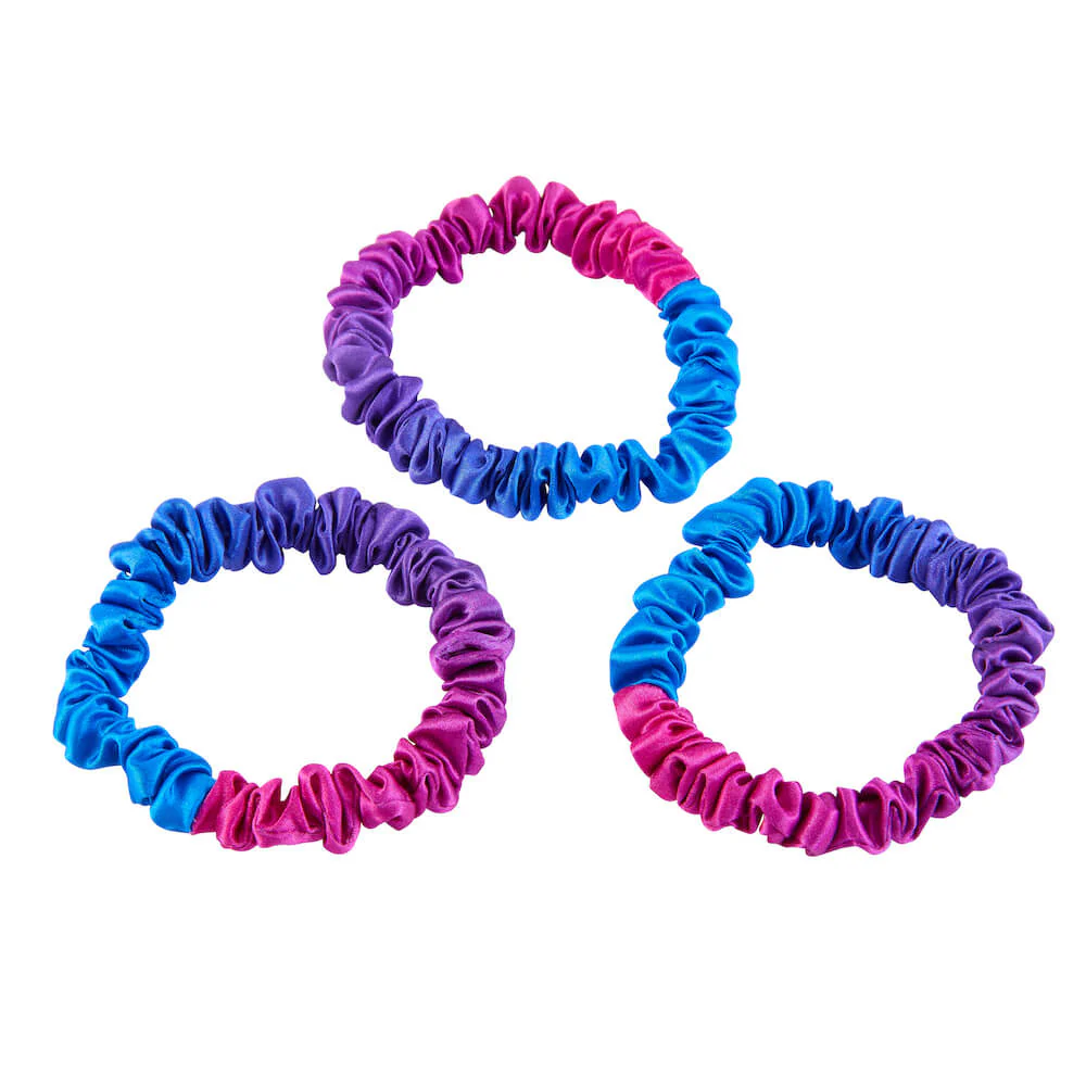 Blissy Skinny Scrunchies - Purple Ombre - Image 5
