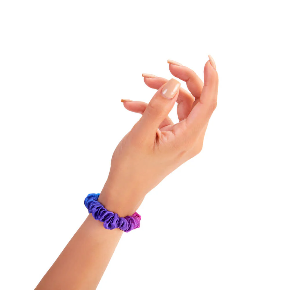 Blissy Skinny Scrunchies - Purple Ombre - Image 8