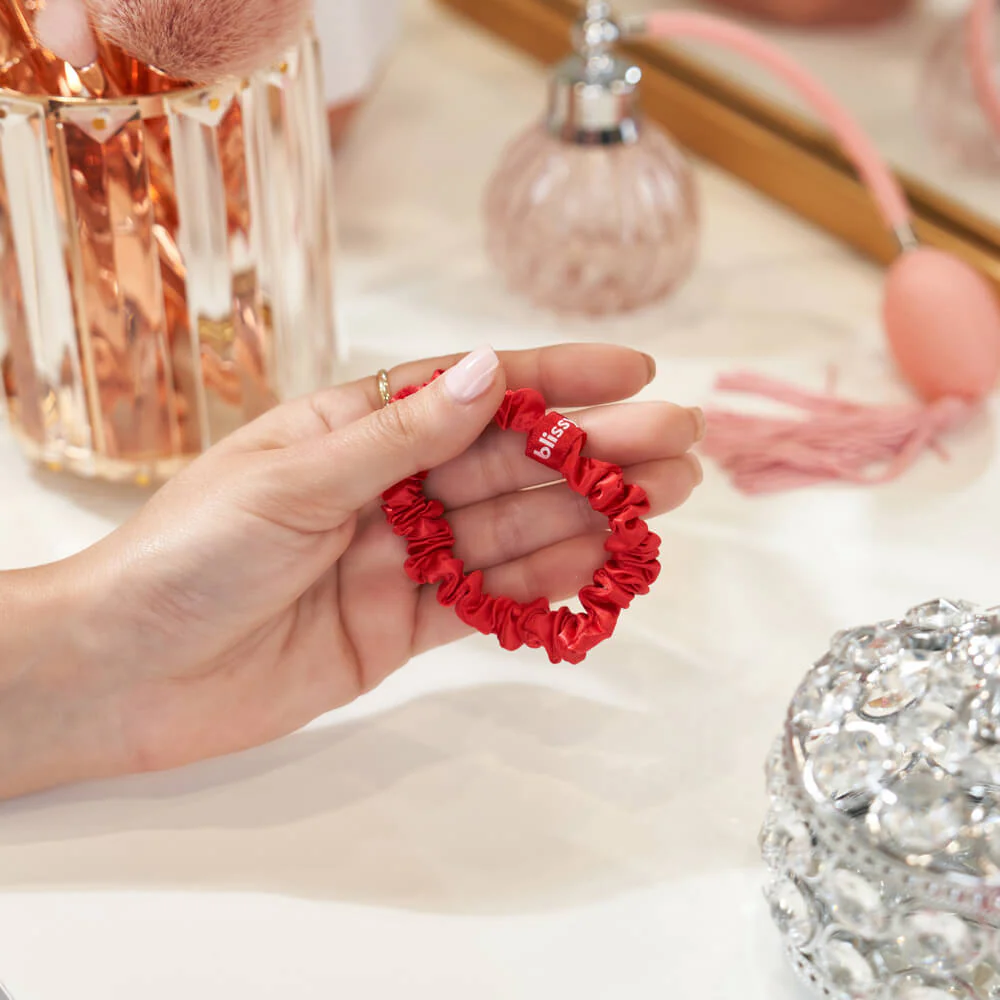 Blissy Skinny Scrunchies - Red - Image 8