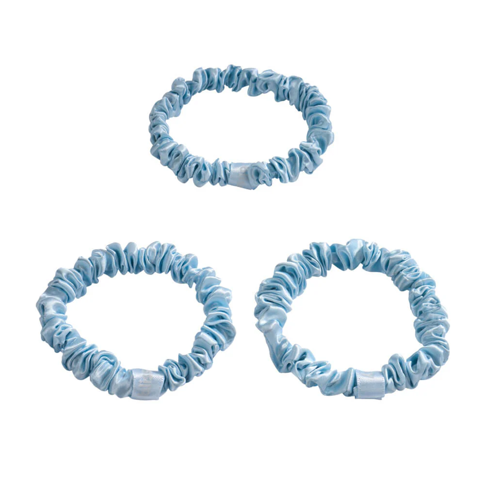 Blissy Skinny Scrunchies - Sky Blue - Image 5