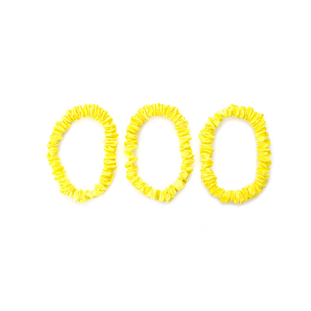 Blissy Skinny Scrunchies - Sunshine Yellow - Image 7
