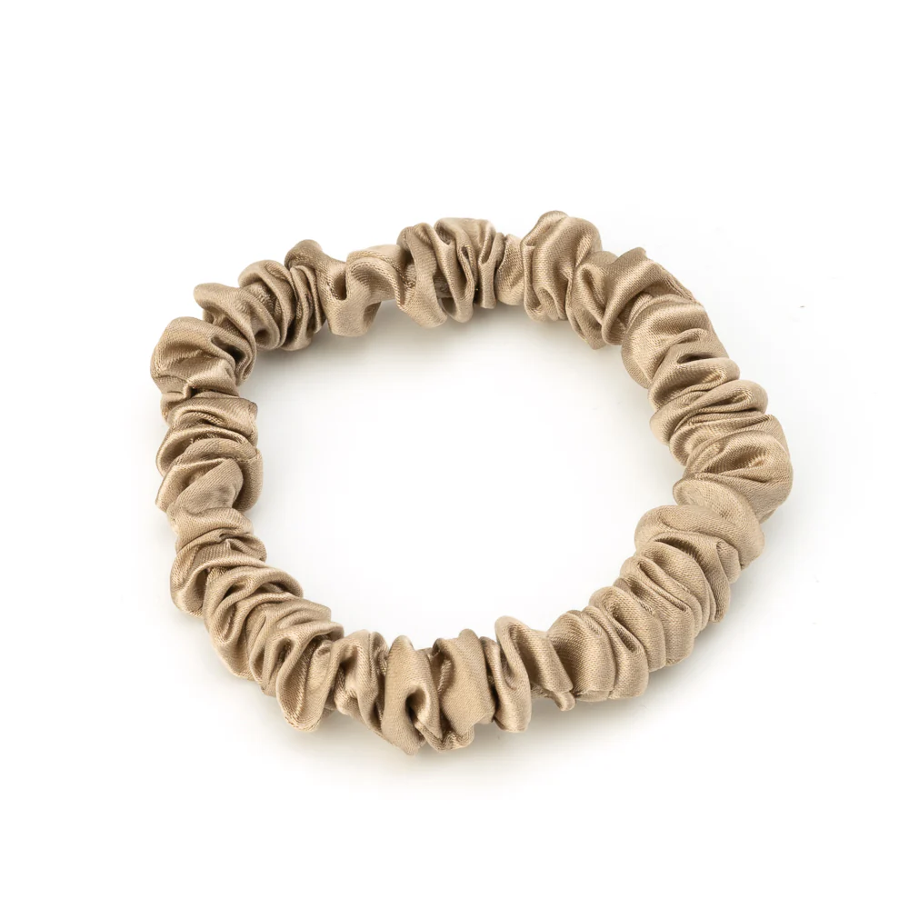 Blissy Skinny Scrunchies - Taupe - Image 2
