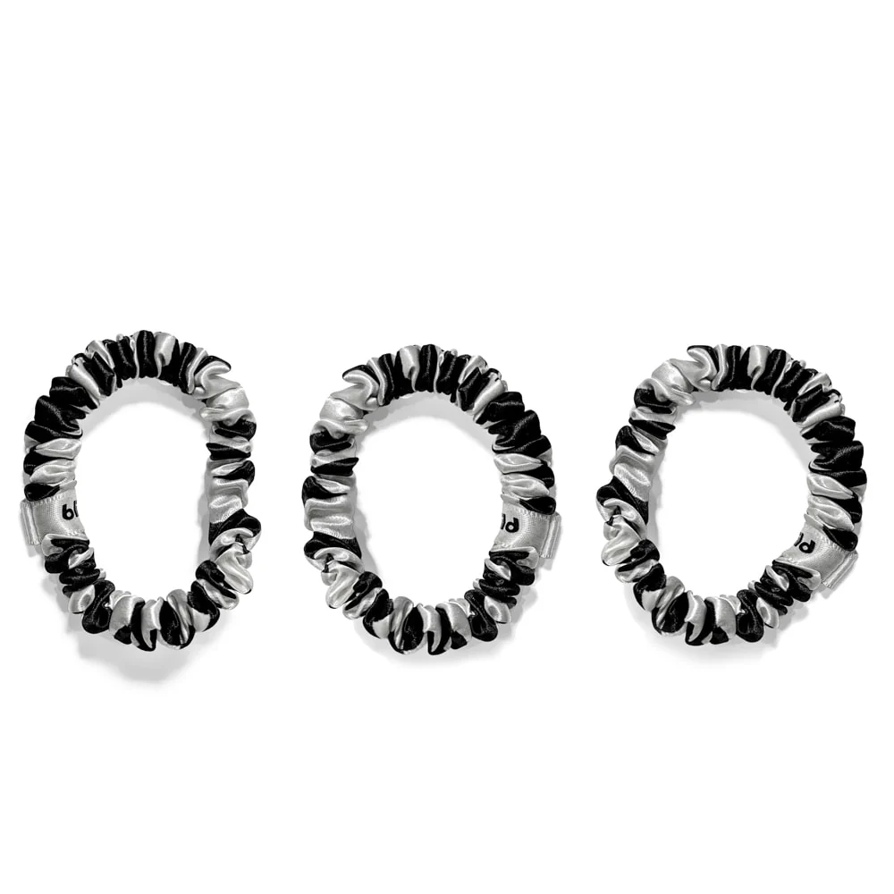 Blissy Skinny Scrunchies - Zebra - Image 6