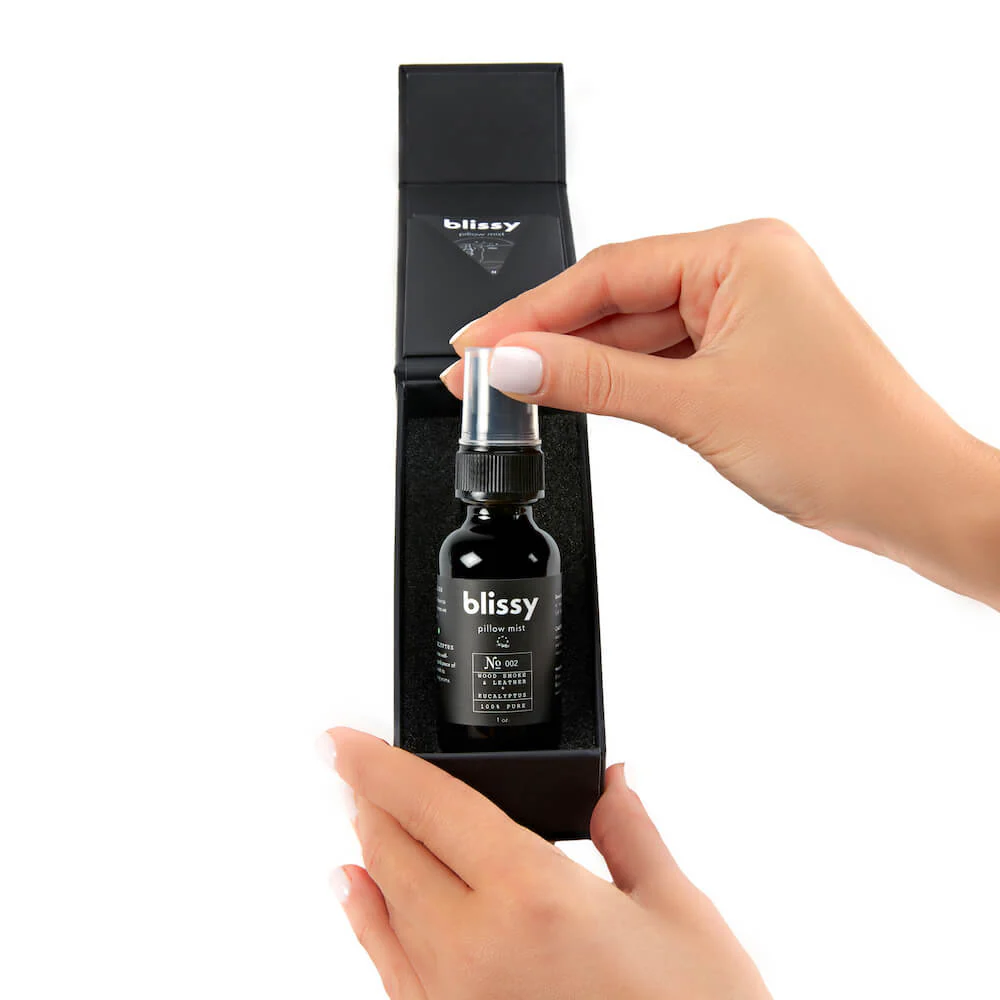 Blissy Sleep & Pillow Mist (Woodsmoke & Leather + Eucalyptus) - Image 12