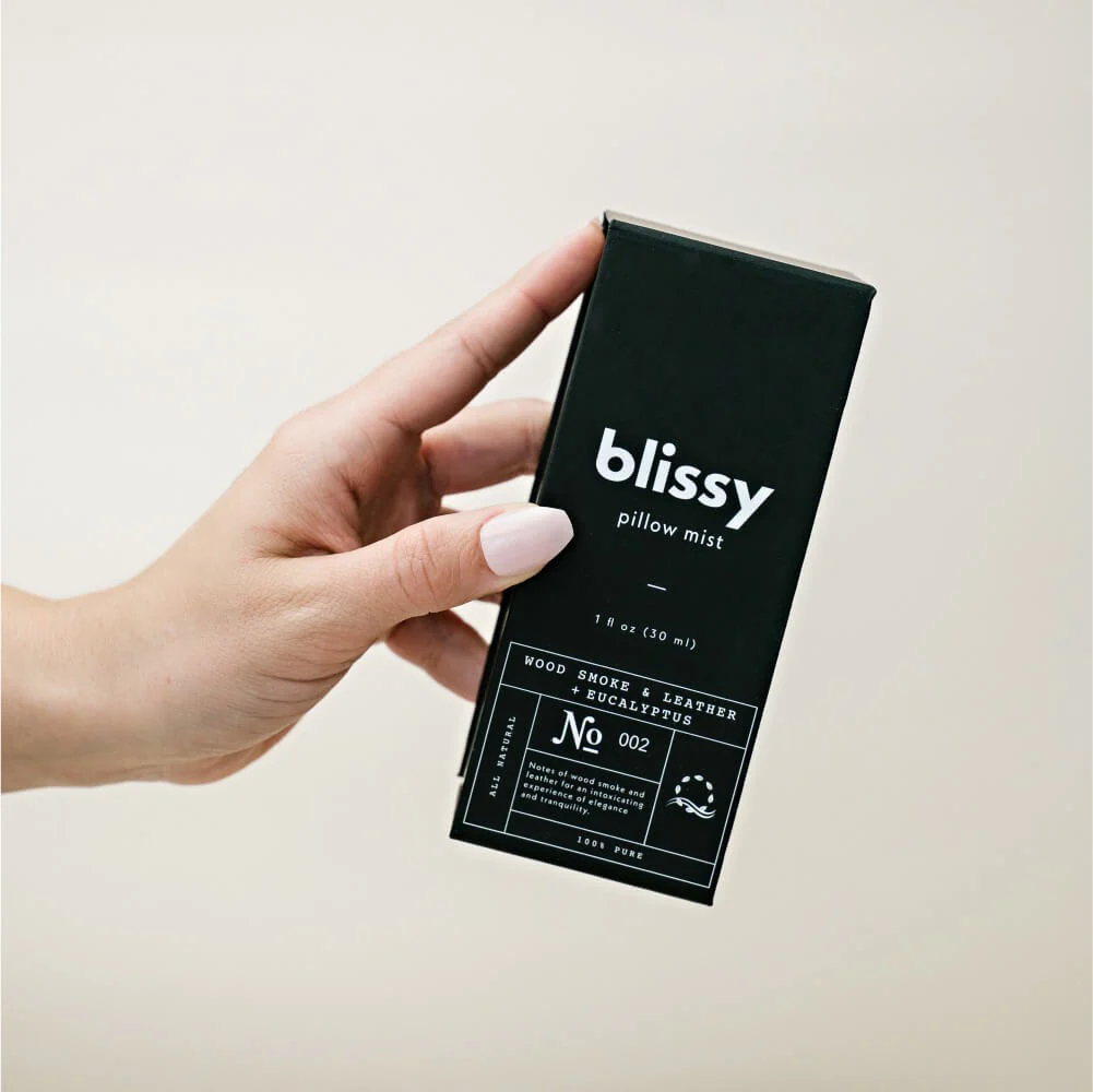 Blissy Sleep & Pillow Mist (Woodsmoke & Leather + Eucalyptus) - Image 6