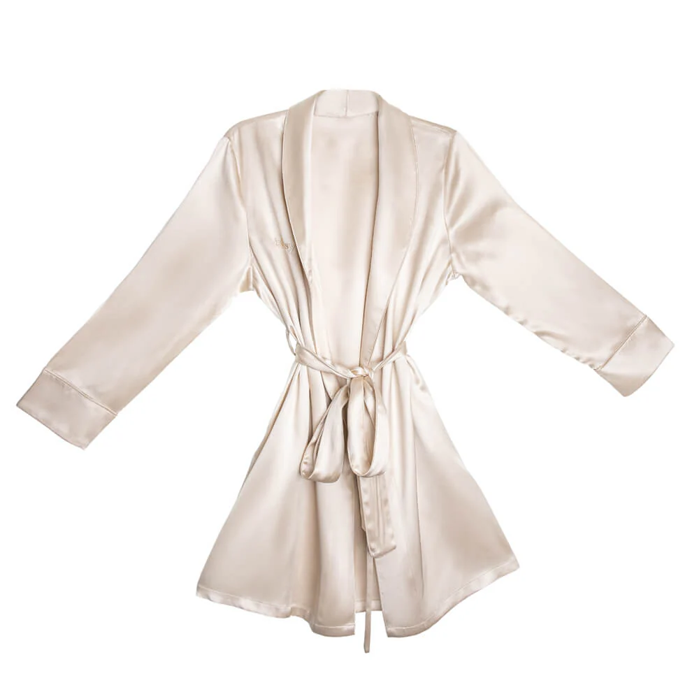 Classic Robe - Champagne - Image 2