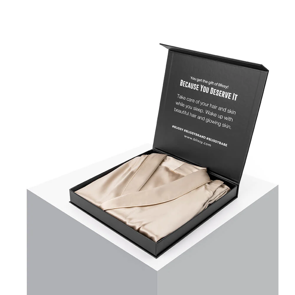 Classic Robe - Champagne - Image 6