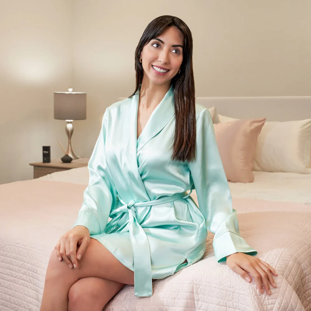 Classic Robe - Mint - Image 8