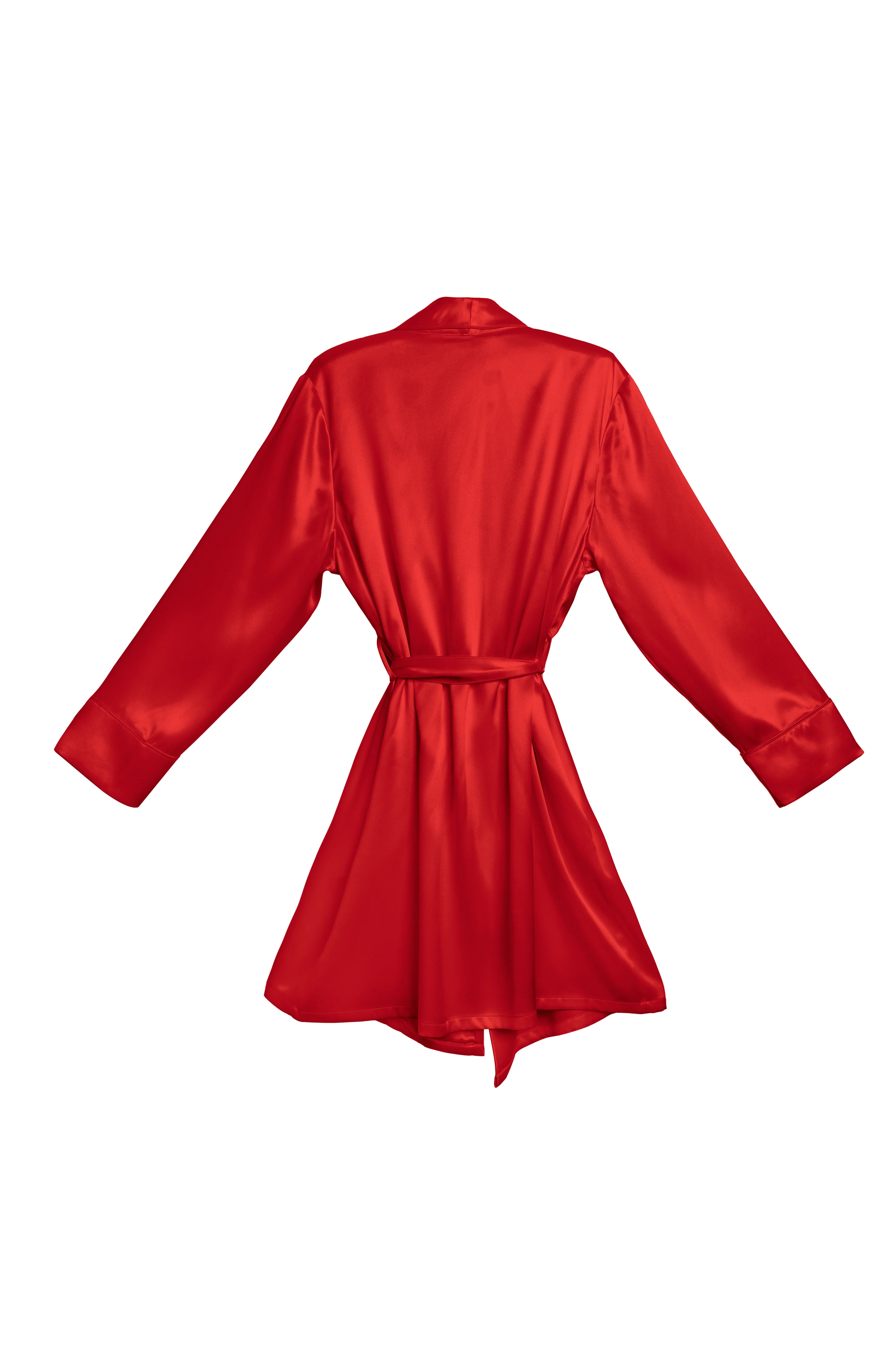 Classic Robe - Red - Image 9