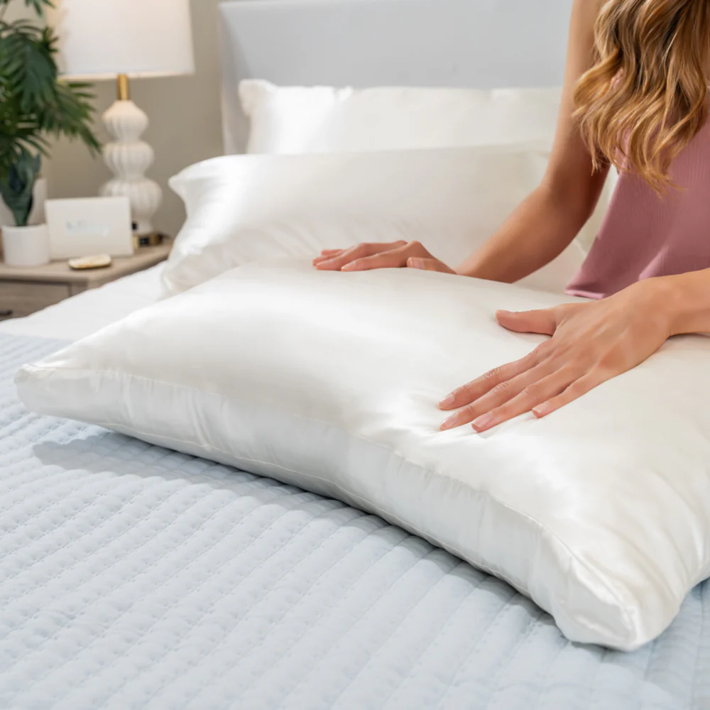 Crescent Pillowcase - White - King - Image 16