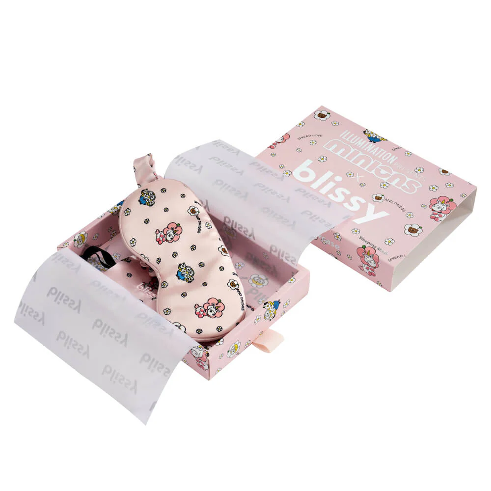 Junior Sleep Mask - Pink Bello Daisy Minions - Image 5