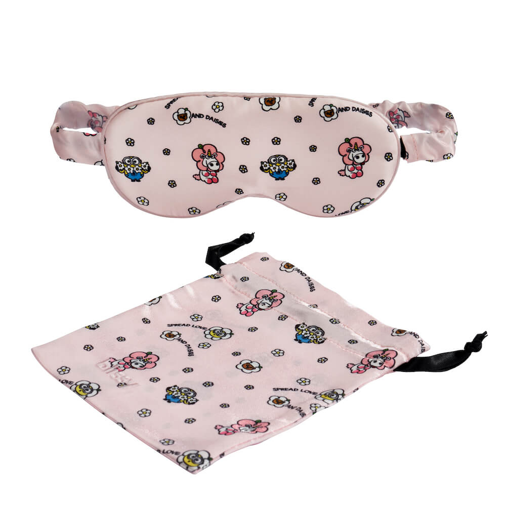 Junior Sleep Mask - Pink Bello Daisy Minions - Image 7