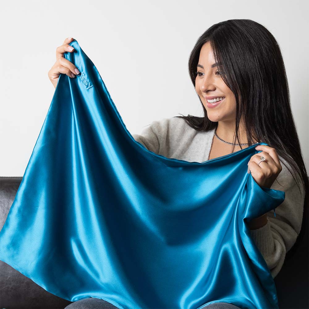 Pillowcase - Aqua - King - Image 3