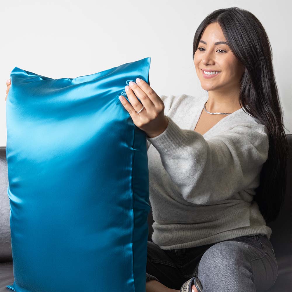 Pillowcase - Aqua - King - Image 4