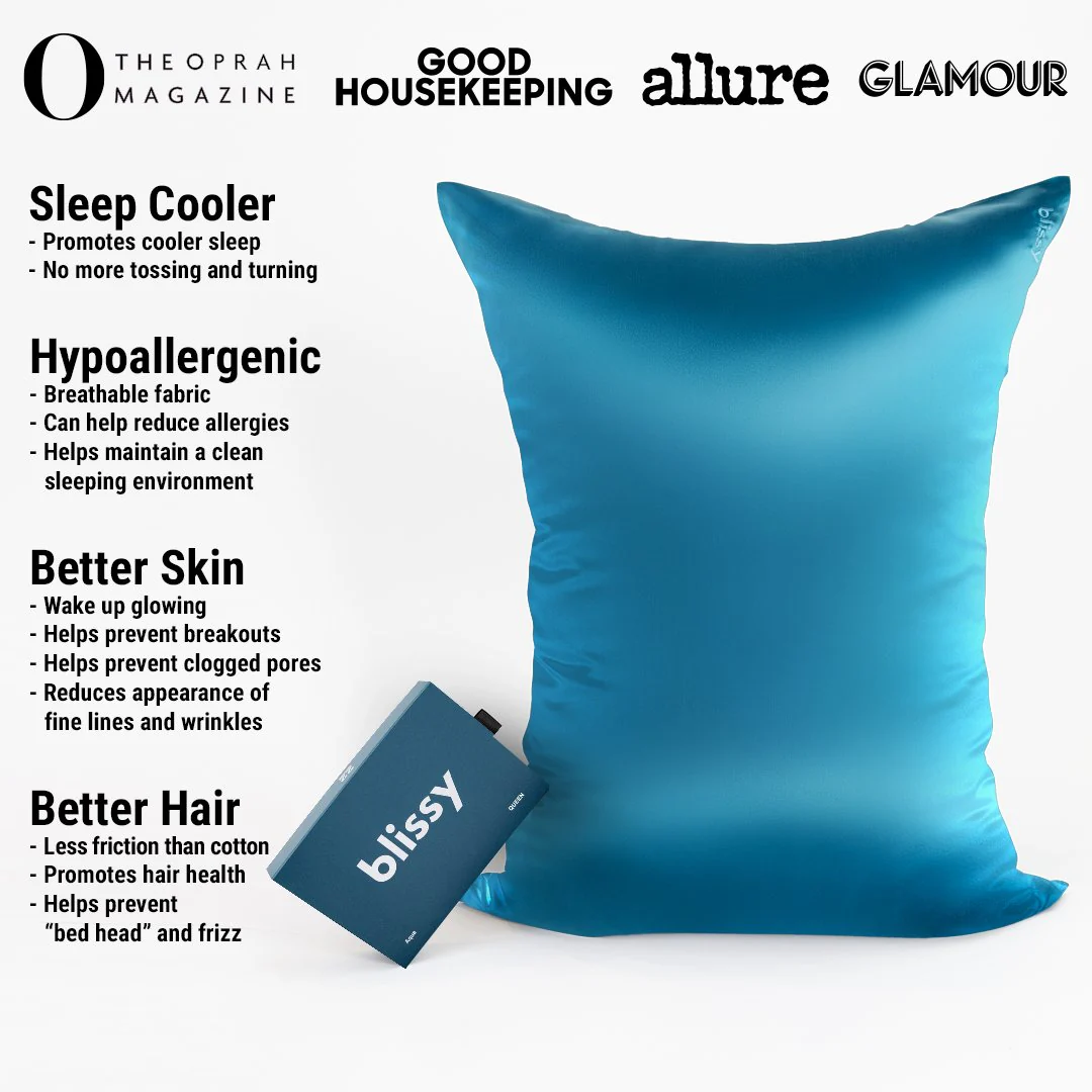 Pillowcase - Aqua - Standard - Image 2